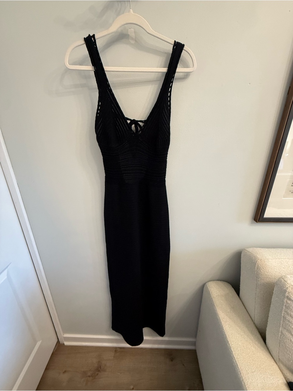Torn by Ronny Kobo Collection Madi Dress Black Sleeveless Maxi Dress